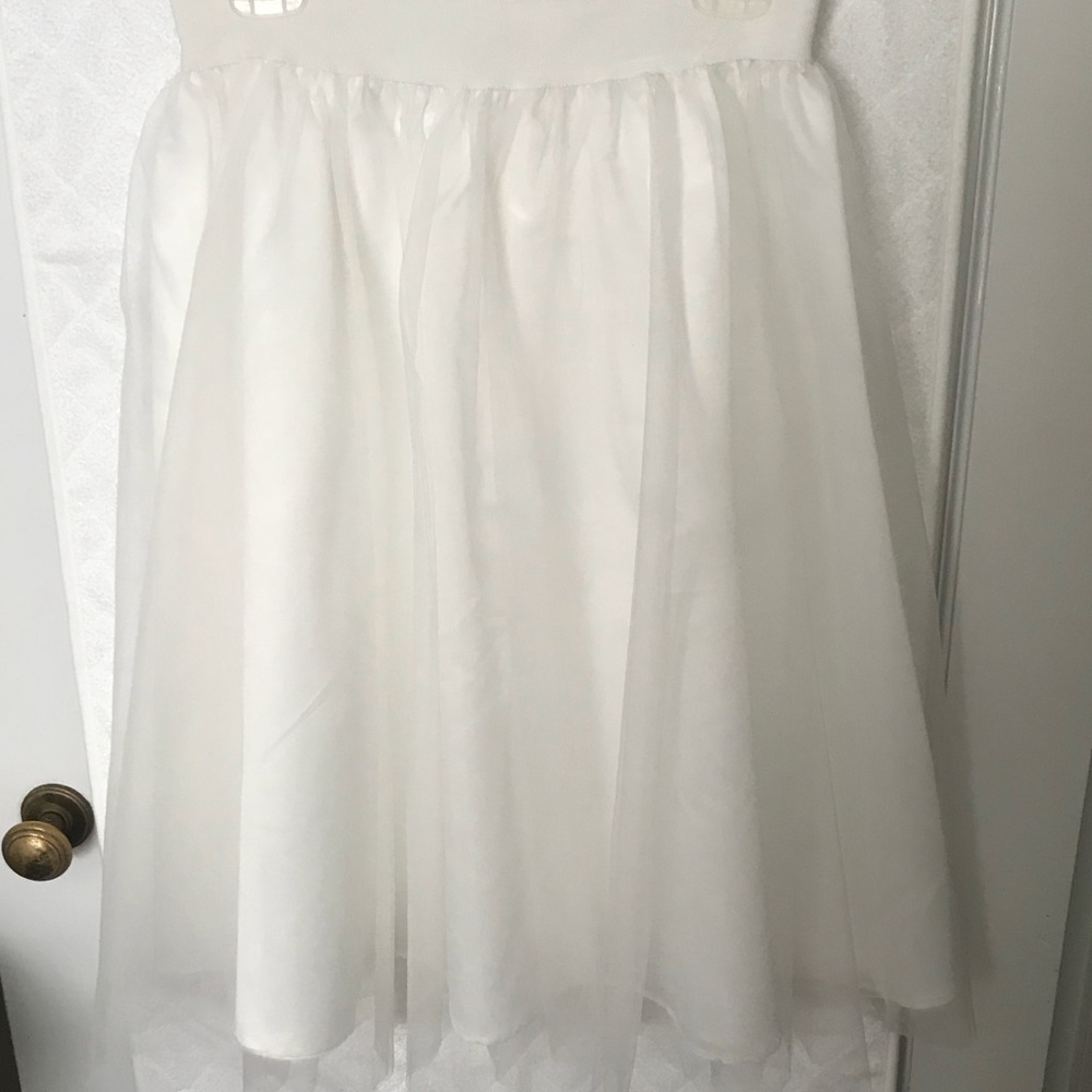 White crinoline skirt